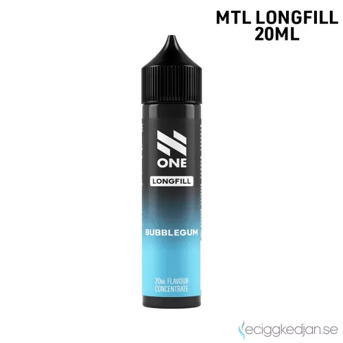 N One | Bubblegum | MTL | 20ml Longfill