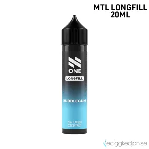 N One | Bubblegum | MTL | 20ml Longfill