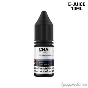 CHA of Sweden Ice Edition | Blueberries Ice | 10ml E-Juice | 14mg Saltnikotin