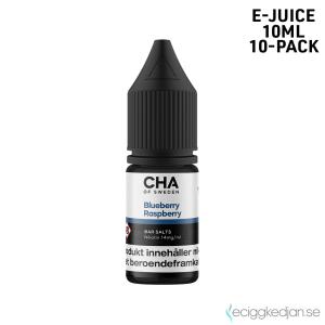 CHA of Sweden Fruit Edition | Blueberry Raspberry | 10ml E-Juice | 14mg Saltnikotin | 10pack