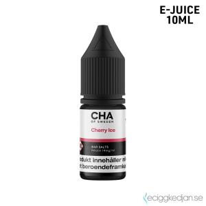 CHA of Sweden Ice Edition | Cherry Ice | 10ml E-Juice | 14mg Saltnikotin