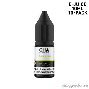 CHA of Sweden Fruit Edition | Lemon Lime | 10ml E-Juice | 14mg Saltnikotin | 10pack