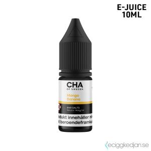 CHA of Sweden Fruit Edition | Mango Banana | 10ml E-Juice | 14mg Saltnikotin