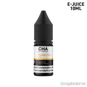 CHA of Sweden Ice Edition | Passion Fruit Ice | 10ml E-Juice | 14mg Saltnikotin