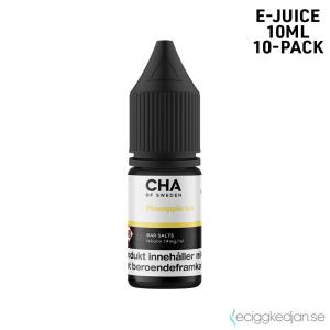 CHA of Sweden Ice Edition | Pineapple Ice | 10ml E-Juice | 14mg Saltnikotin | 10pack