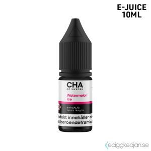 CHA of Sweden Ice Edition | Watermelon Ice | 10ml E-Juice | 14mg Saltnikotin