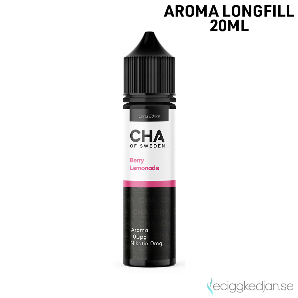 CHA of Sweden Drinks Edition | Berry Lemonade | MTL | 20ml Aroma Longfill