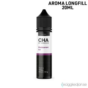 CHA of Sweden Ice Edition | Blackcurrant Ice | MTL | 20ml Aroma Longfill
