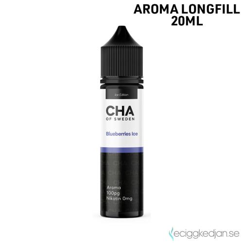 CHA of Sweden Ice Edition | Blueberries Ice | MTL | 20ml Aroma Longfill
