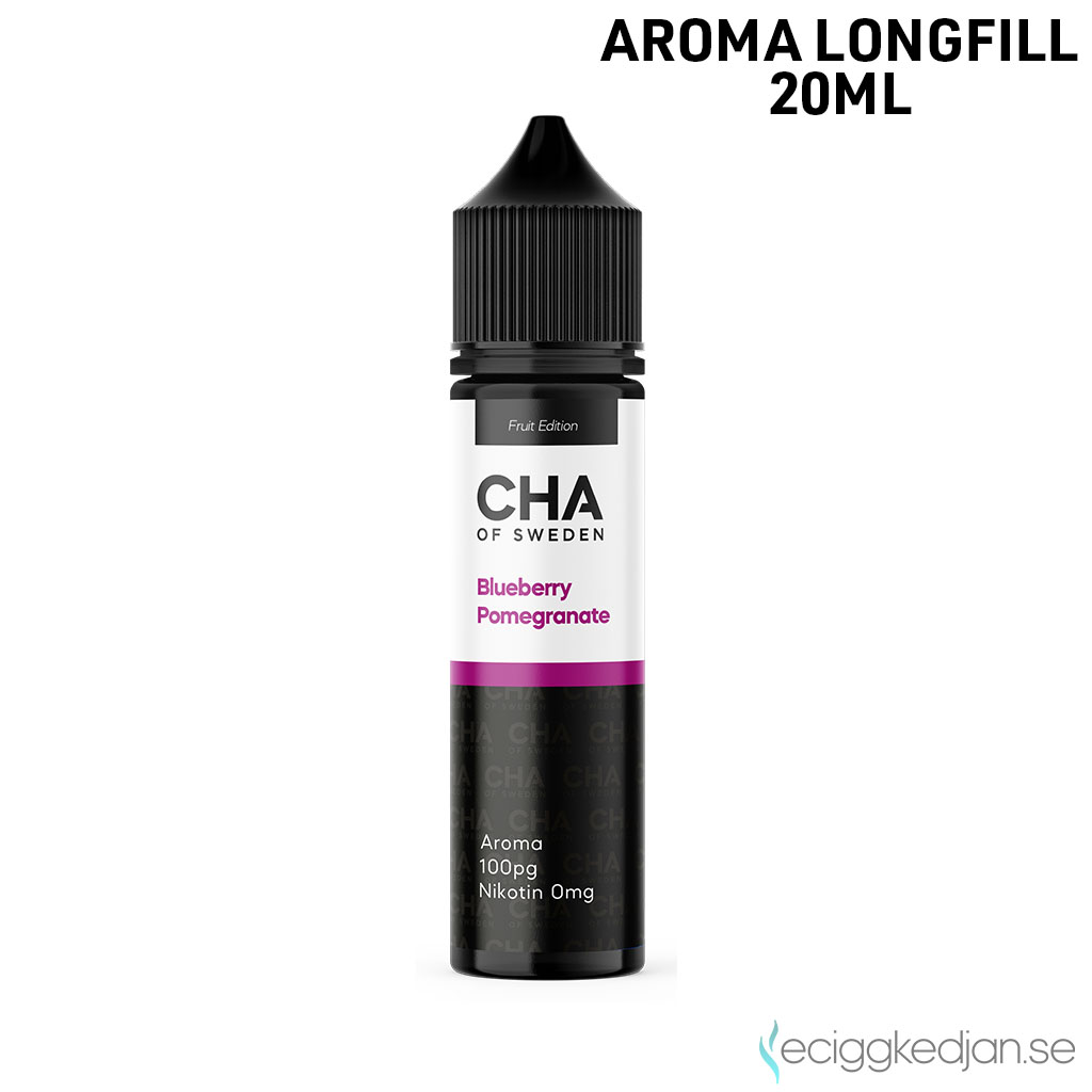 CHA of Sweden Fruit Edition | Blueberry Pomegranate | MTL | 20ml Aroma Longfill