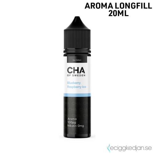 CHA of Sweden Ice Edition | Blueberry Raspberry Ice | MTL | 20ml Aroma Longfill