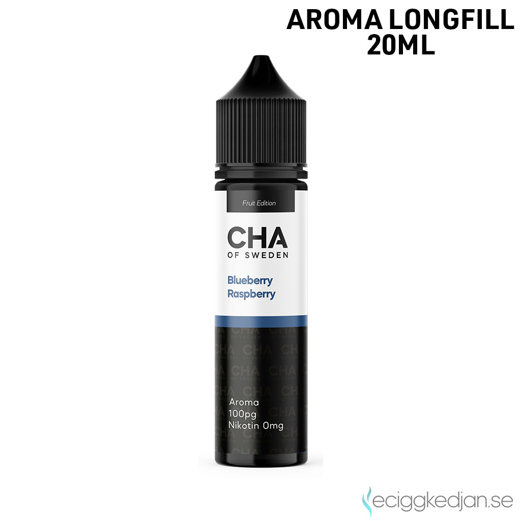 CHA of Sweden Fruit Edition | Blueberry Raspberry | MTL | 20ml Aroma Longfill