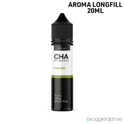CHA of Sweden Drink Edition | Cola Lime | MTL | 20ml Aroma Longfill