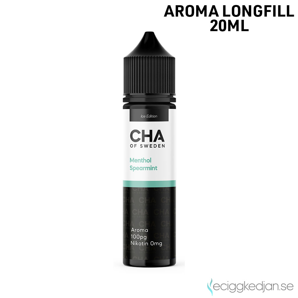 CHA of Sweden Ice Edition | Menthol Spearmint | MTL | 20ml Aroma Longfill