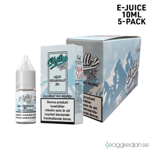 Chillz | Apple Blackcurrant Ice | 10ml E-Juice | 14mg Saltnikotin | 5pack