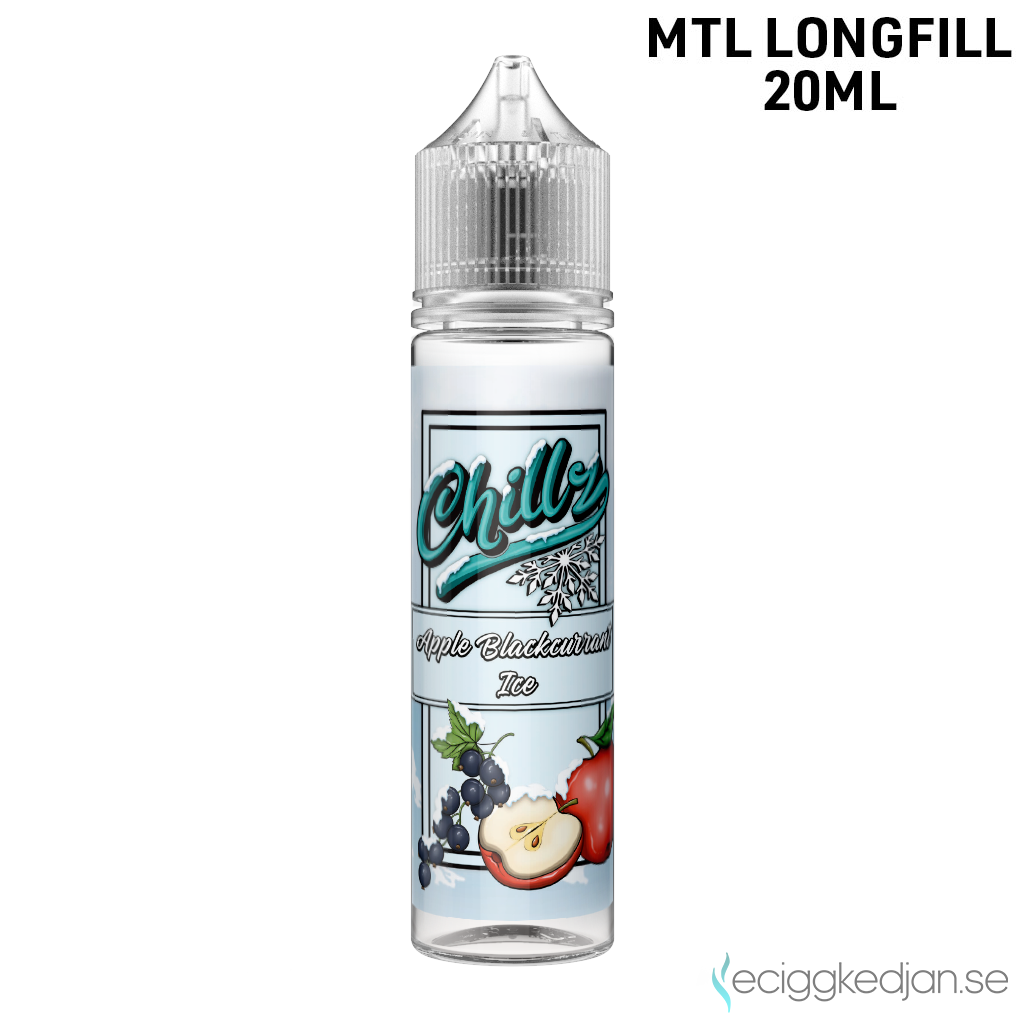 Chillz | Apple Blackcurrant Ice | MTL | 20ml Longfill