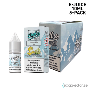 Chillz | Lemon Lime Ice | 10ml E-Juice | 14mg Saltnikotin | 5pack