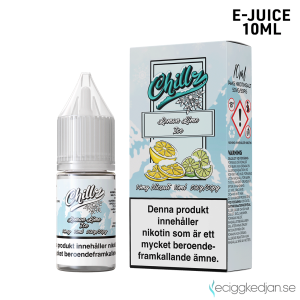 Chillz | Lemon Lime Ice | 10ml E-Juice | 14mg Saltnikotin
