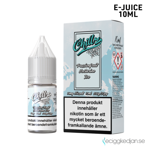 Chillz | Passionfruit Nectarine Ice | 10ml E-Juice | 14mg Saltnikotin