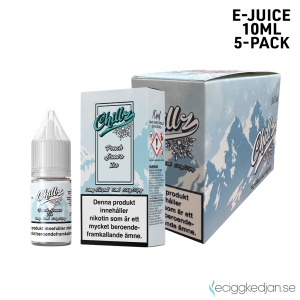 Chillz | Peach Guava Ice | 10ml E-Juice | 14mg Saltnikotin | 5pack