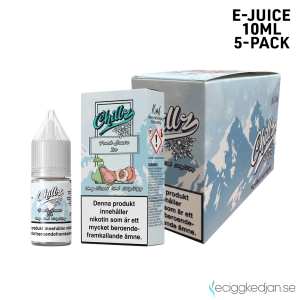 Chillz | Peach Guava Ice | 10ml E-Juice | 14mg Saltnikotin | 5pack