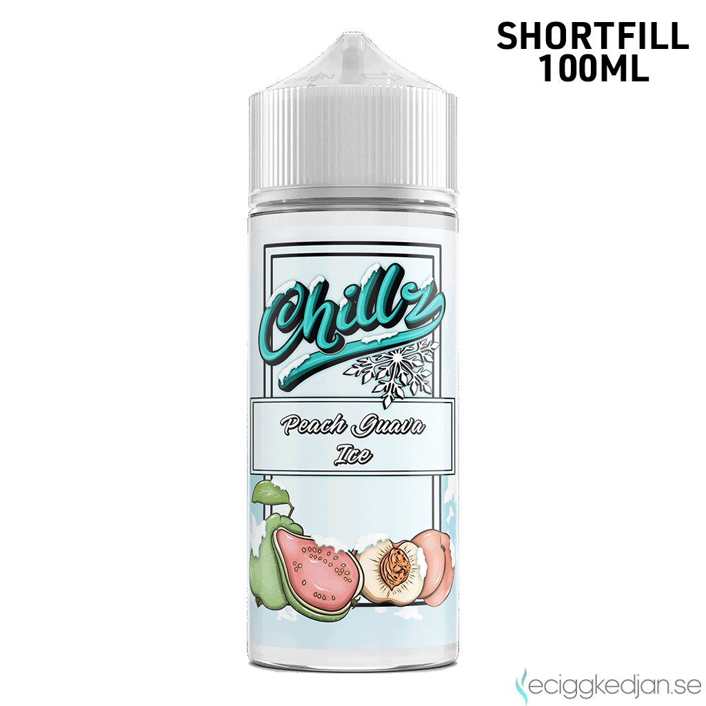 Chillz | Peach Guava Ice | 100ml Shortfill