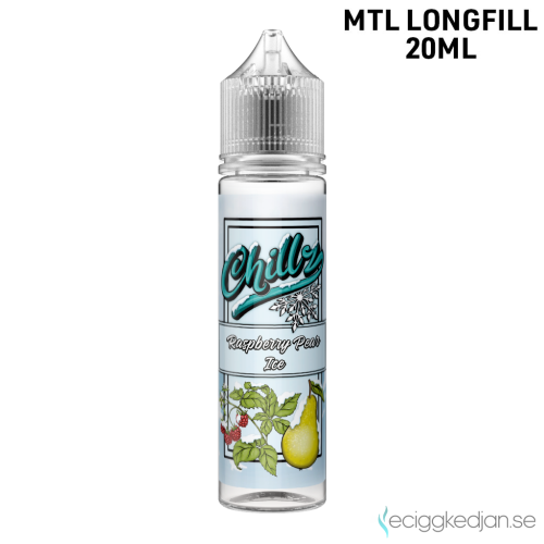 Chillz | Raspberry Pear Ice | MTL | 20ml Longfill