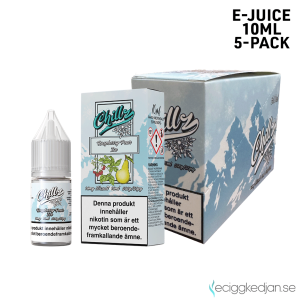 Chillz | Raspberry Pear Ice | 10ml E-Juice | 14mg Saltnikotin | 5pack