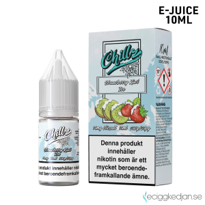 Chillz | Strawberry Kiwi Ice | 10ml E-Juice | 14mg Saltnikotin