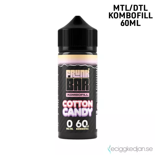 Frunk Bar | Cotton Candy | 60ml Kombofill