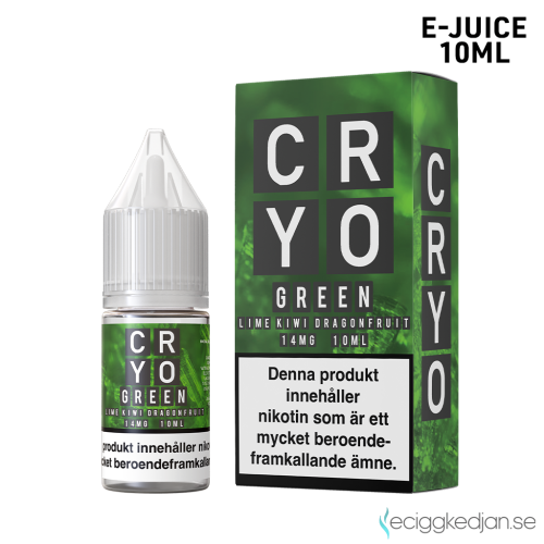 Cryo Salt | Green | 10ml E-Juice | 14mg Saltnikotin