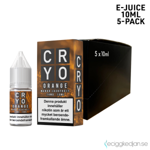 Cryo Salt | Orange | 10ml E-Juice | 14mg Saltnikotin | 5pack