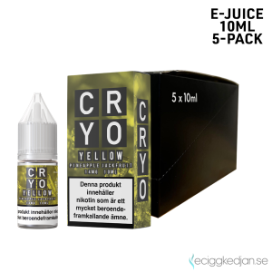 Cryo Salt | Yellow | 10ml E-Juice | 14mg Saltnikotin | 5pack
