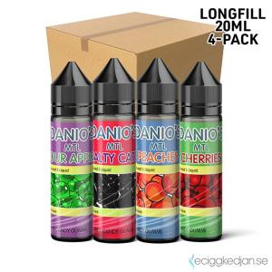 Danios | Komplett Pack | 4st*Longfill 20ml
