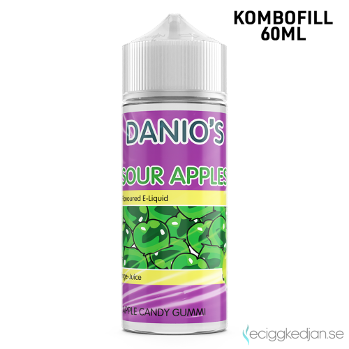 Danios | Sour Apples | 60ml Kombofill