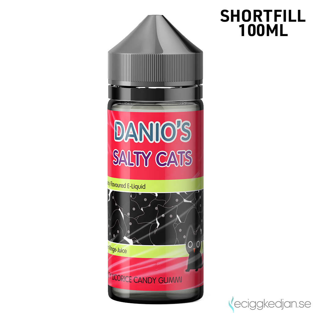 Danios | Salty Cats |100ml Shortfill