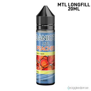 Danios | Peaches | MTL | 20ml LONG FILL
