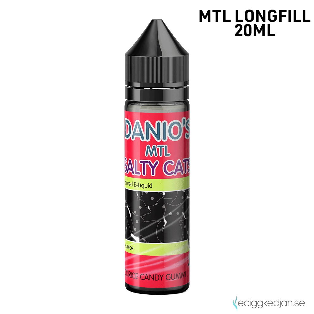 Danios | Salty Cats | MTL | 20ml LONG FILL