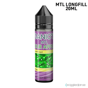 Danios | Sour Apples | MTL | 20ml LONG FILL
