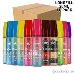 Dinner Lady | Komplett Pack | 11st*Longfill 20ml