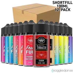 Dinner Lady | Komplett Pack | 12st*Shortfill 100ml