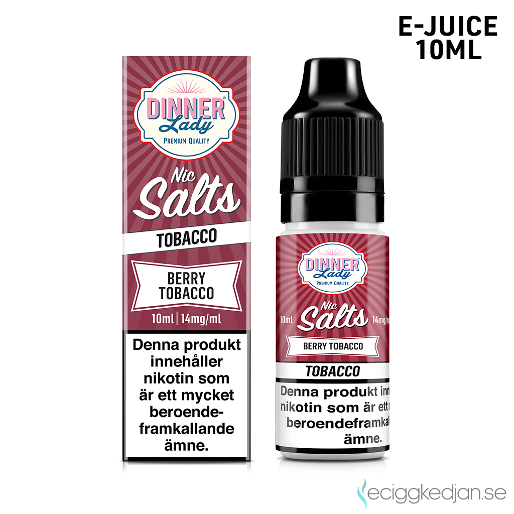 Dinner Salt | Berry Tobacco | 10ml E-Juice | 14mg Saltnikotin