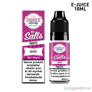 Dinner Salt | Grape | 10ml E-Juice | 14mg Saltnikotin