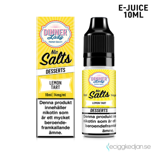 Dinner Salt | Lemon Tart | 10ml E-Juice | 14mg Saltnikotin