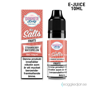 Dinner Salt | Strawberry Watermelon | 10ml E-Juice | 14mg Saltnikotin