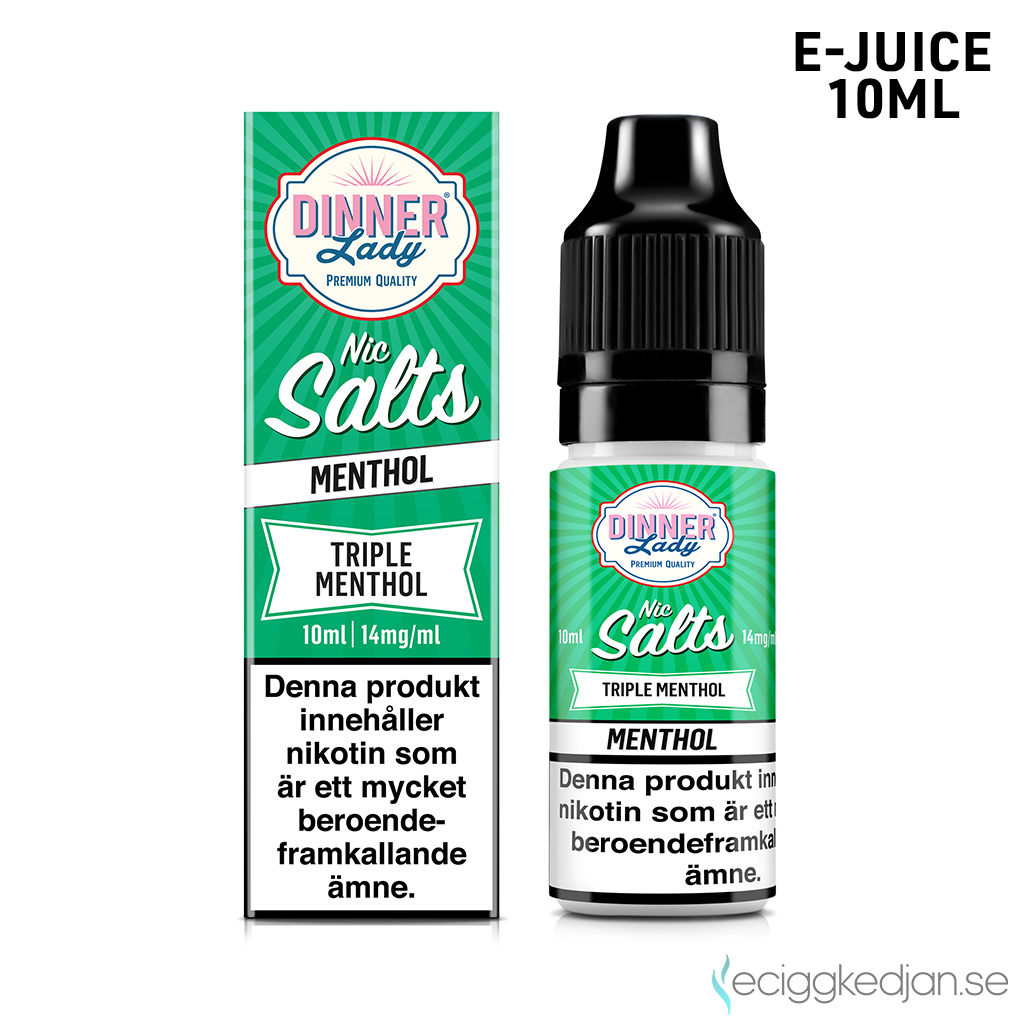 Dinner Salt | Triple Menthol | 10ml E-Juice | 14mg Saltnikotin