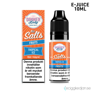Dinner Salt | Tropical Ice | 10ml E-Juice | 14mg Saltnikotin