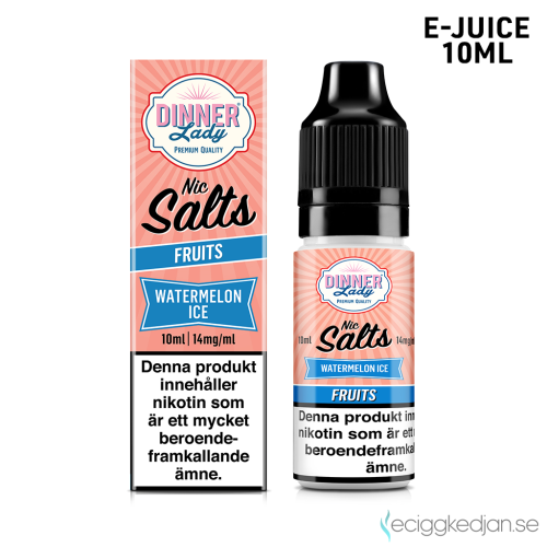 Dinner Salt | Watermelon Ice | 10ml E-Juice | 14mg Saltnikotin
