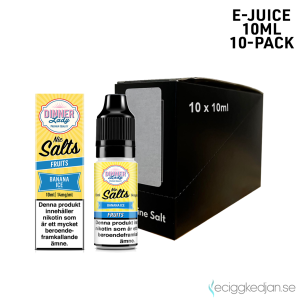 Dinner Salt | Banana Ice | 10ml E-Juice | 14mg Saltnikotin | 10pack