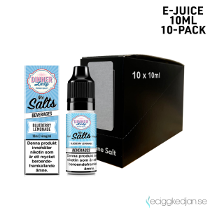 Dinner Salt | Blueberry Lemonade | 10ml E-Juice | 14mg Saltnikotin | 10pack